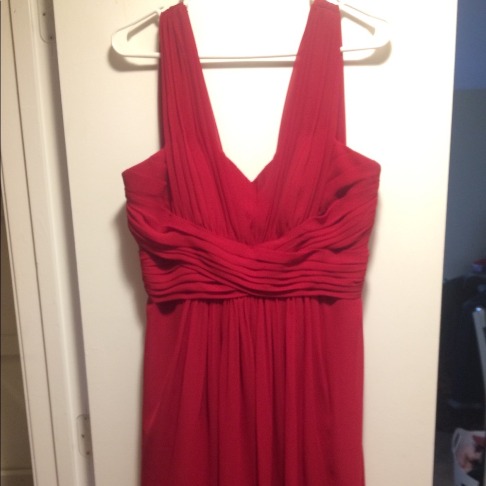 David’s Bridal Short Bridesmaids Dress
